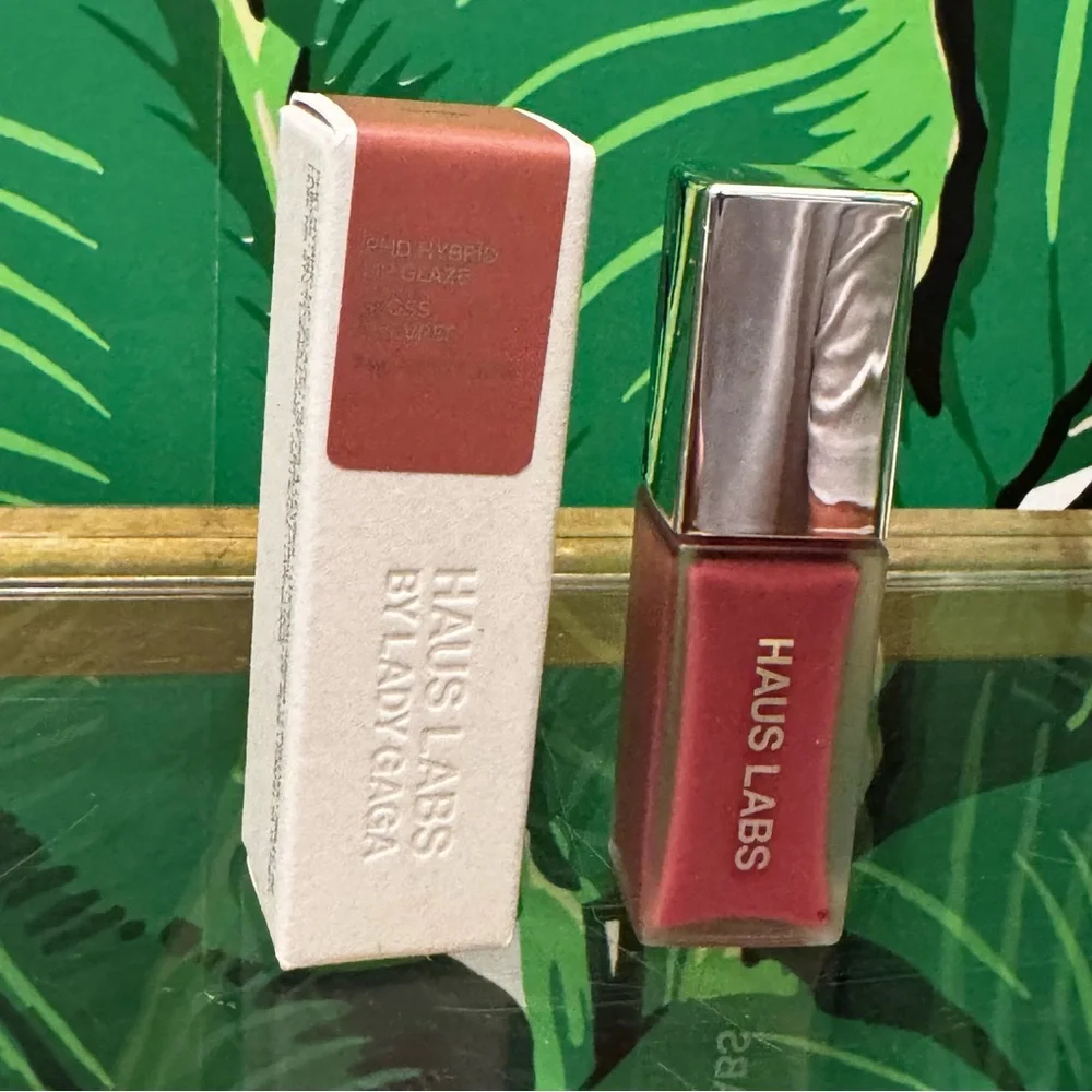 NWT Haus Labs PhD Hybrid Lip Glaze Guava Full Size Lip Gloss